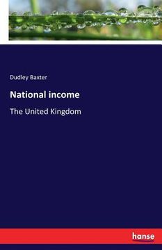 portada National income: The United Kingdom (in English)