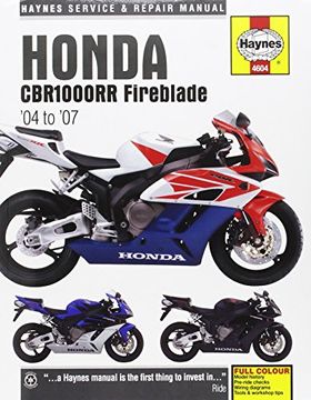 portada Honda CBR1000RR Fireblade Service and Repair Manual