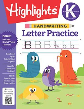portada Handwriting: Letter Practice (Highlights(Tm) Handwriting Practice Pads) (in English)