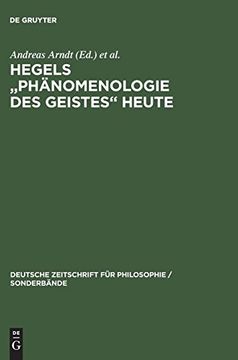 portada Hegels Phänomenologie des Geistes Heute (Deutsche Zeitschrift für Philosophie 