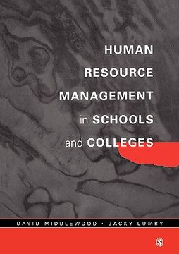 portada human resource management in schools and colleges (en Inglés)