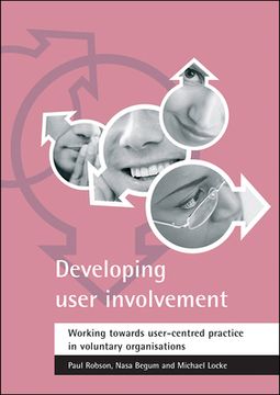 portada developing user involvement: working towards user-centred practice in voluntary organisations (en Inglés)