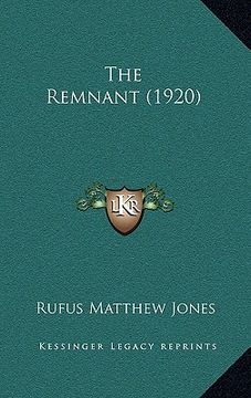portada the remnant (1920)