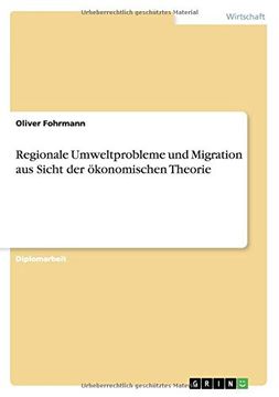 portada Regionale Umweltprobleme und Migration aus Sicht der ökonomischen Theorie