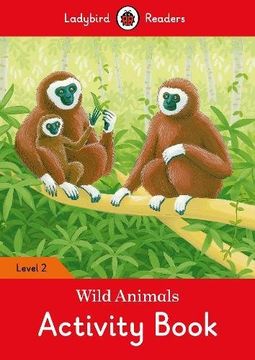 portada Wild Animals Activity Book – Ladybird Readers Level 2 (en Inglés)