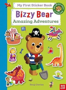 portada Bizzy Bear: My First Sticker Book: Amazing Adventures (in English)