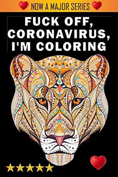 portada Fuck Off, Coronavirus, I'M Coloring 