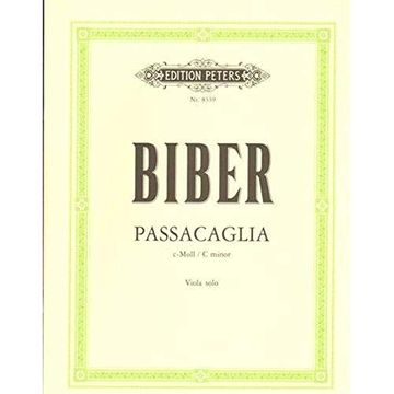 portada Passacaglia from Mystery Sonatas (Transcribed for Viola): Sheet (en Inglés)