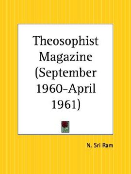 portada theosophist magazine september 1960-april 1961 (en Inglés)