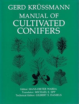 portada manual of cultivated conifers (in English)