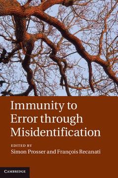 portada immunity to error through misidentification