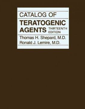 portada Catalog of Teratogenic Agents (en Inglés)