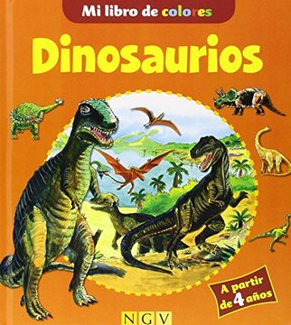 portada Dinosaurios: Mi Libro de Colores(T. D)