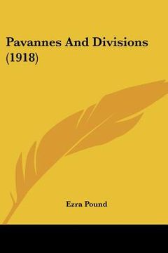 portada pavannes and divisions (1918)