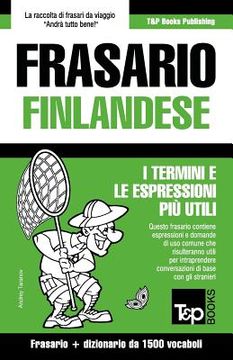 portada Frasario Italiano-Finlandese e dizionario ridotto da 1500 vocaboli (en Italiano)