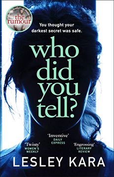 portada Who did you Tell? From the Bestselling Author of the Rumour (in English)