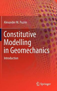 portada constitutive modelling in geomechanics