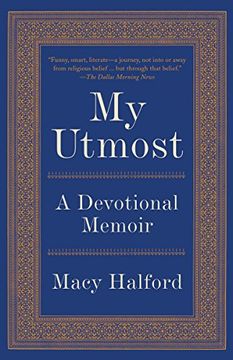 portada My Utmost: A Devotional Memoir (en Inglés)