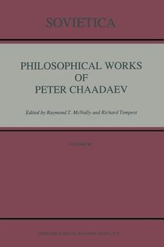portada Philosophical Works of Peter Chaadaev
