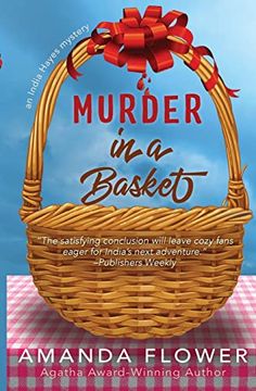 portada Murder in a Basket (India Hayes Mystery) (en Inglés)