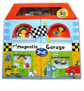 portada magnetic garage, my.with 30 magnets.(my magnetic playhouse)