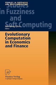 portada evolutionary computation in economics and finance (en Inglés)