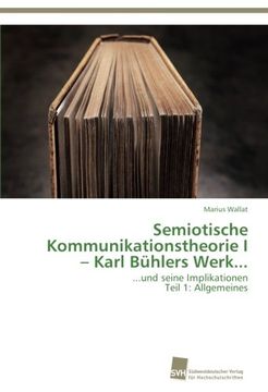 portada Semiotische Kommunikationstheorie I - Karl Bühlers Werk...