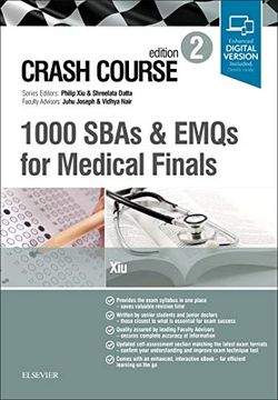portada Crash Course 1000 Sbas and Emqs for Medical Finals, 2e (in English)