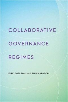 portada Collaborative Governance Regimes (Public Management and Change Series) (en Inglés)