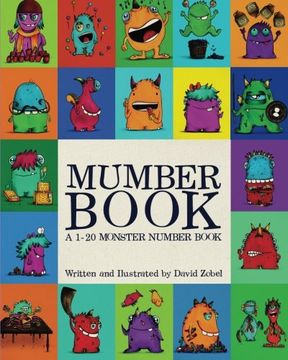 portada Mumber Book: A 1-20 monster number book