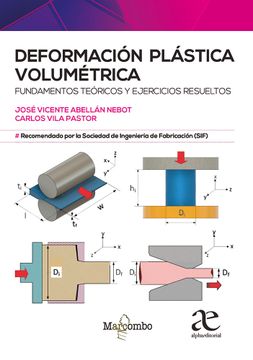 portada Deformación plástica volumétrica. Fundamentos teóricos y ejercicios resueltos (in Spanish)