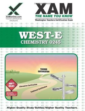 portada West-E Chemistry 0245 Teacher Certification Test Prep Study Guide (Xam West-E (en Inglés)