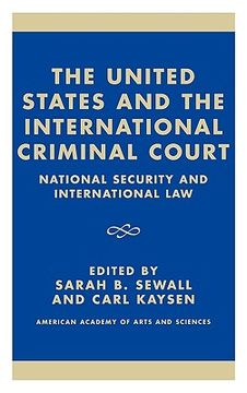 portada the united states and the international criminal court: national security and international law (in English)