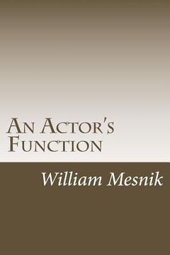 portada An Actor's Function: (Head + Heart = Truth) (en Inglés)