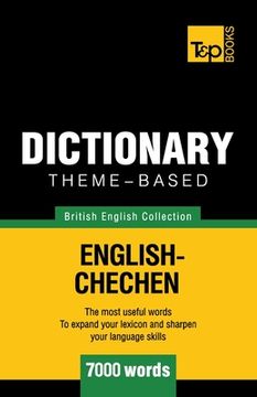 portada English Chechen Theme-based dictionary Contains over 7000 commonly used words
