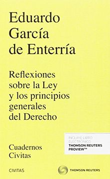 portada Reflexiones Sobre la ley y los Principios Generales del Derecho ( Papel + E-Book ) (in Spanish)