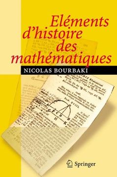 portada Eléments d'histoire des mathématiques
