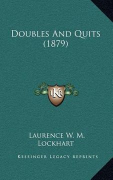 portada doubles and quits (1879) (en Inglés)