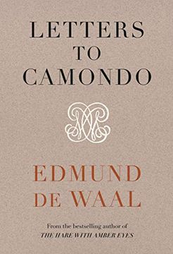 portada Letters to Camondo: Edmund de Waal 