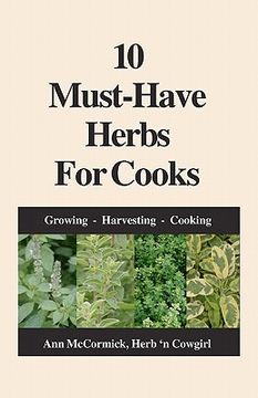portada 10 must-have herbs for cooks (en Inglés)