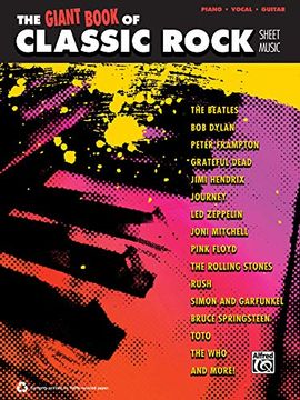 portada The Giant Classic Rock Piano Sheet Music Collection: Piano (en Inglés)