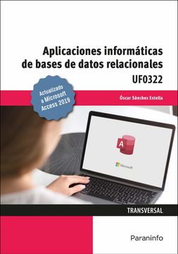 portada (Uf0322) Aplicaciones Informaticas de Bases de Datos Relacionales Microsoft Access 2019