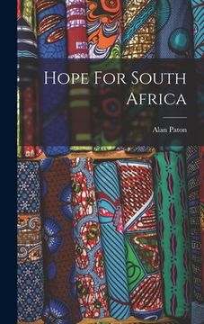 portada Hope For South Africa (en Inglés)