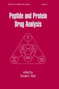 portada peptide and protein drug analysis (en Inglés)