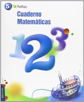 portada Cuaderno 2 de Matematicas 5º Primaria (Pixepolis)