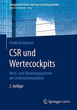 portada Csr und Wertecockpits: Mess- und Steuerungssysteme der Unternehmenskultur (Management-Reihe Corporate Social Responsibility) (en Alemán)