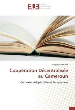 portada Coopération Décentralisée au Cameroun: Contexte, Adaptabilité et Perspectives