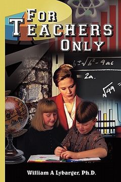 portada for teachers only (en Inglés)