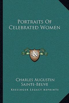 portada portraits of celebrated women (en Inglés)