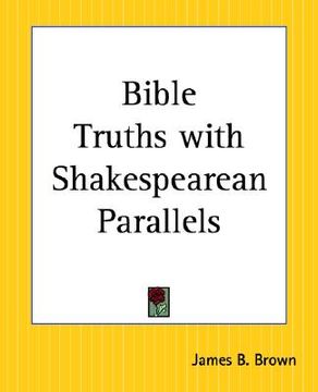 portada bible truths with shakespearean parallels (in English)
